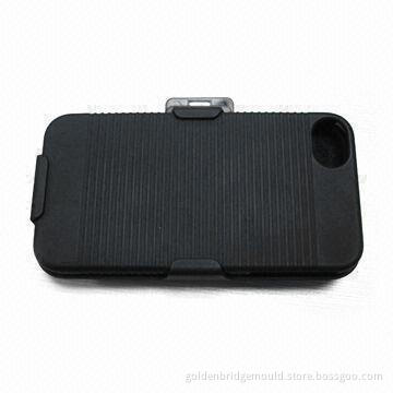 Plastic Injection Mold for Mobile Phone Cover Mold, Made of PC, with Rubber Oil Outside